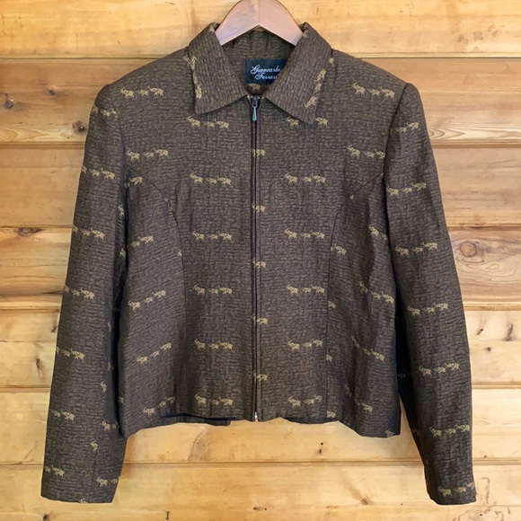 {VTG} Giancarlo Ferrari | Elephant Zip Jacket
